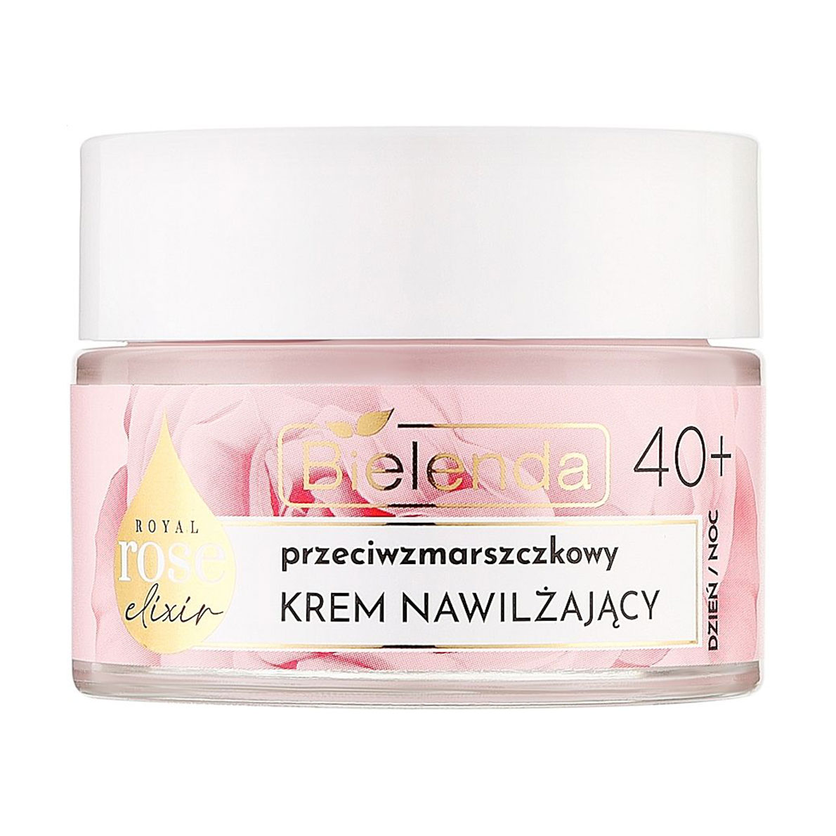 Крем для обличчя Bielenda Royal Rose Elixir Face Cream 40+ Зволожувальний, проти зморщок, 50 мл